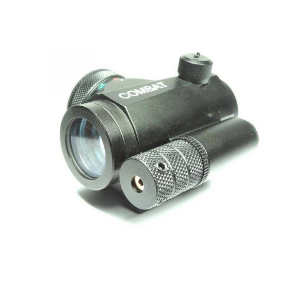 Коллиматорный прицел COMBAT 1x20 c Лазерным Целеуказателем Weaver